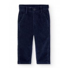 BOBOLI παντελόνι κοτλέ 712033-2440 μπλε